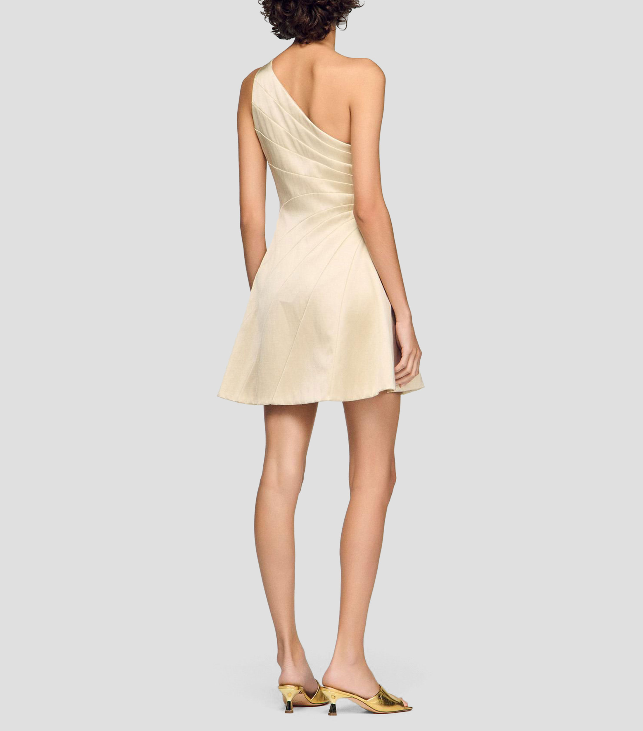 Vestido casual corto liso E26Sirene Mujer